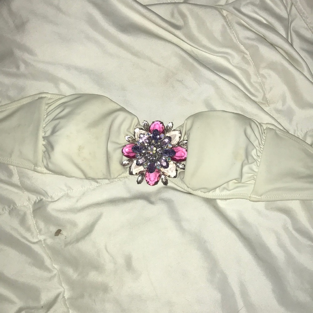 vs jeweled bikini top